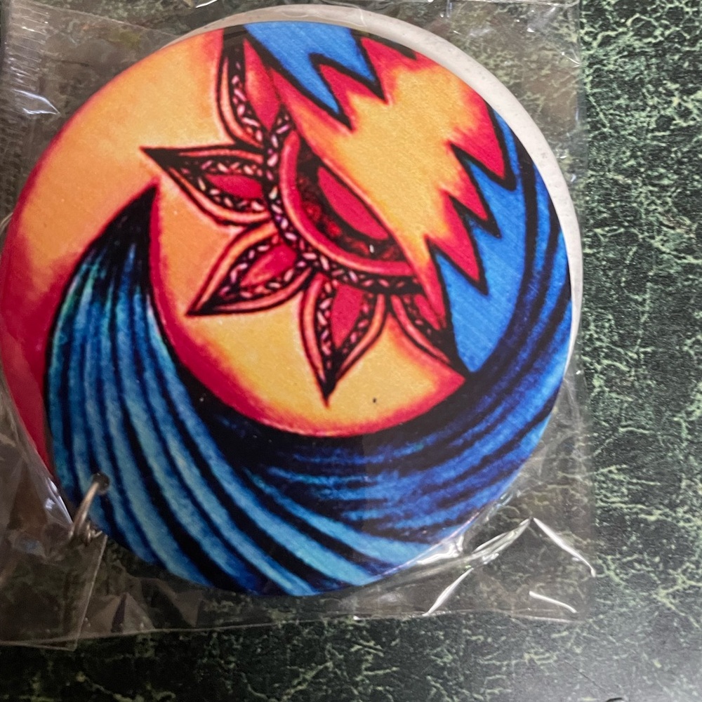 Beautiful wood earrings